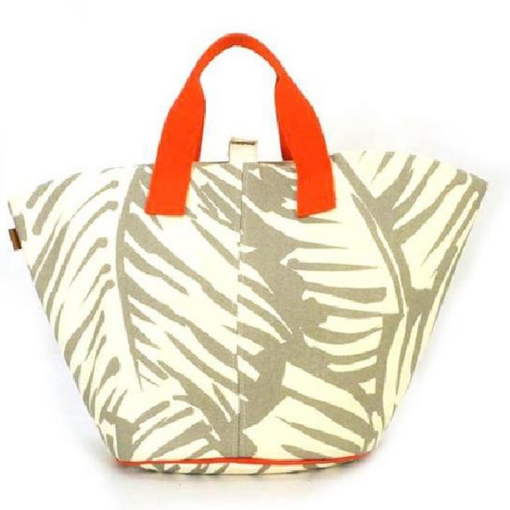 Hermes Large Panier De Plage with Pouch 221032